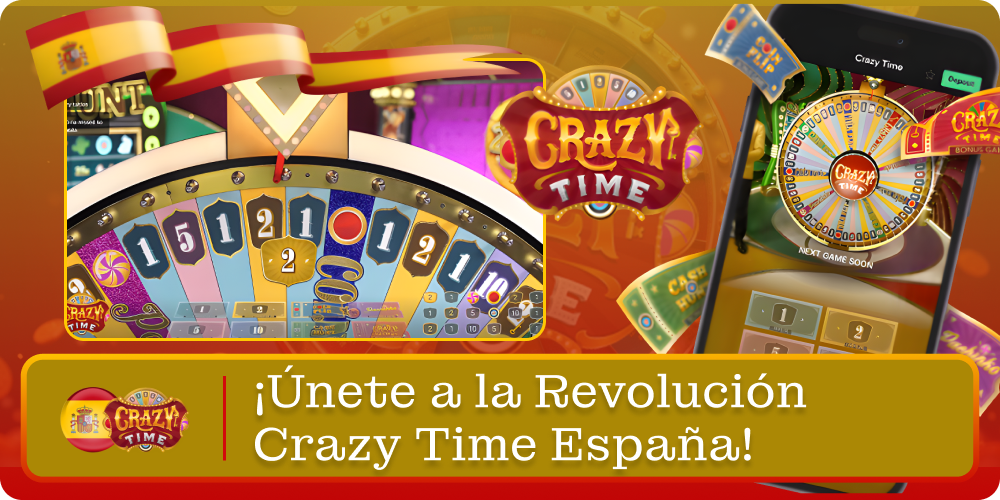 Participa en la experiencia CRAZY TIME España