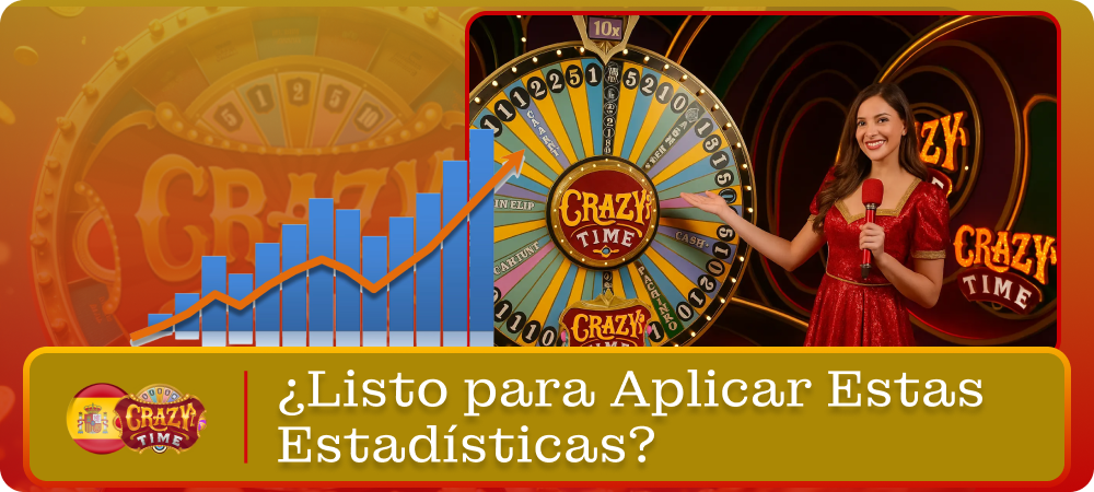 Usa las estadísticas CRAZY TIME España para ganar