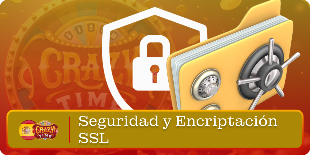 Protección SSL en CRAZY TIME España